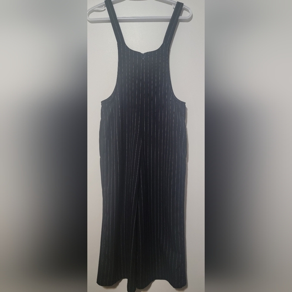 Bleuh Ciel Pinstripe Jumpsuit W/Pockets - Picture 1 of 6